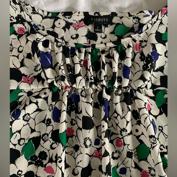 Talbots Tops - Talbots Floral Blouse